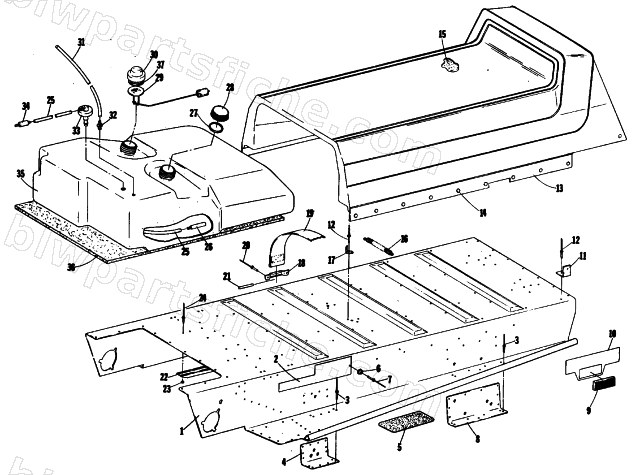 BODY AND SEAT diagram