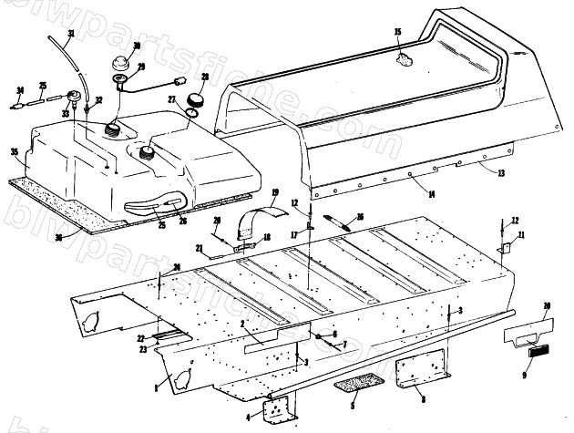 BODY AND SEAT diagram