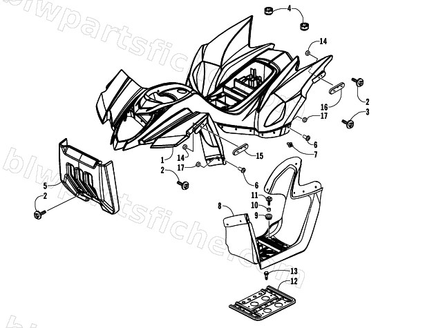 BODY PANEL ASSEMBLY diagram