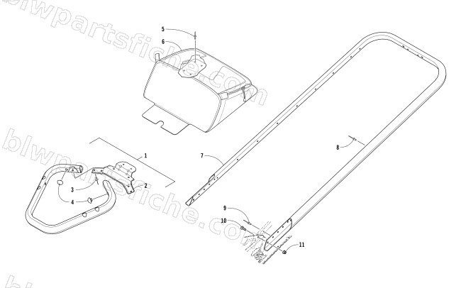BUMPERS AND STORAGE diagram