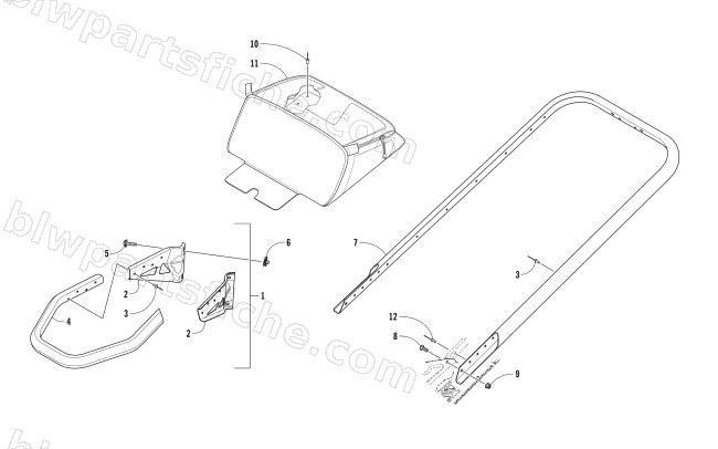 BUMPERS AND STORAGE diagram