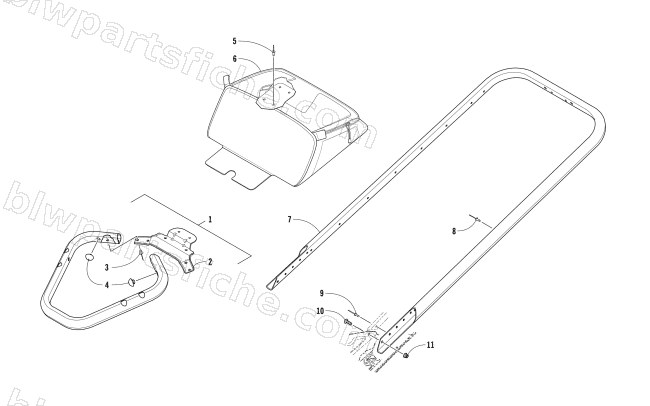 BUMPERS AND STORAGE diagram