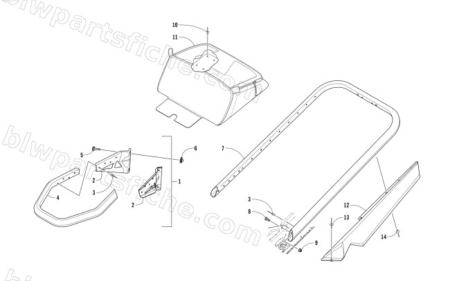 BUMPERS AND STORAGE diagram