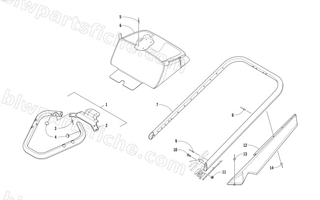 BUMPERS AND STORAGE diagram
