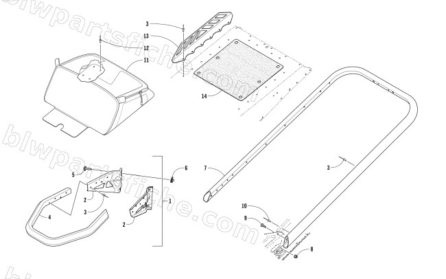 BUMPERS AND STORAGE diagram