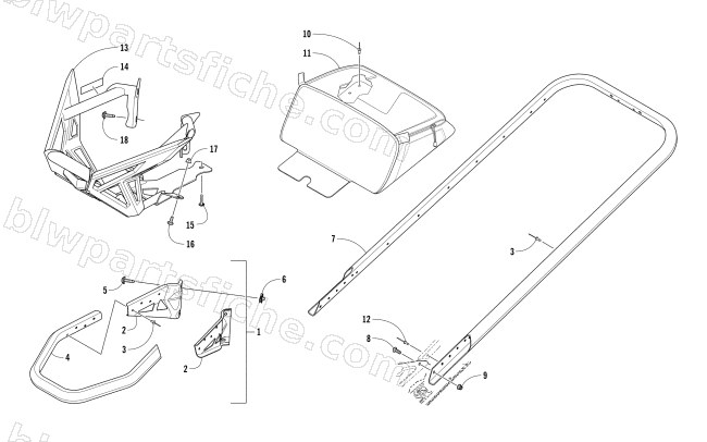 BUMPERS AND STORAGE diagram