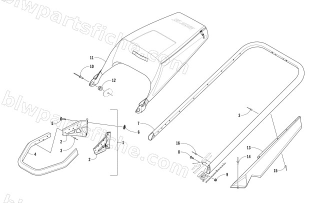 BUMPERS AND STORAGE diagram
