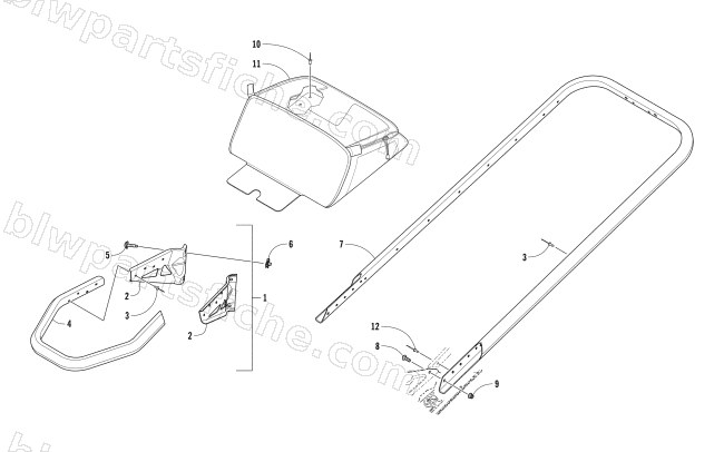 BUMPERS AND STORAGE diagram