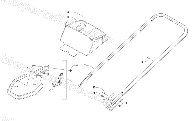 BUMPERS AND STORAGE diagram