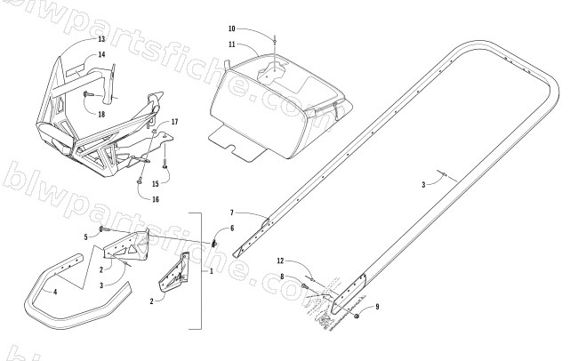 BUMPERS AND STORAGE diagram