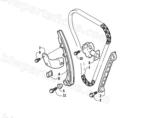 CAM CHAIN ASSEMBLY diagram
