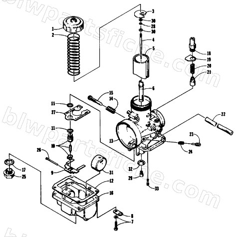 CARBURETOR diagram