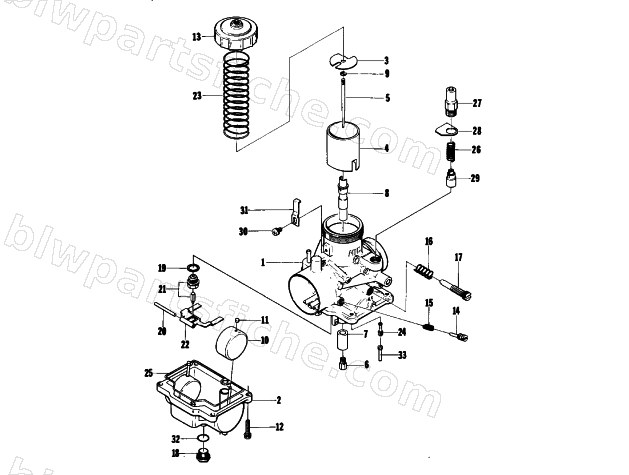 CARBURETOR diagram