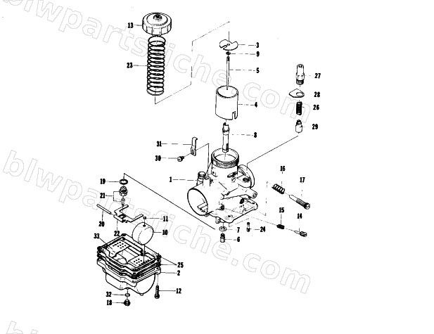 CARBURETOR diagram