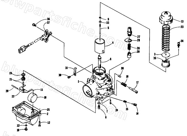 CARBURETOR diagram