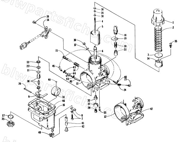 CARBURETOR diagram