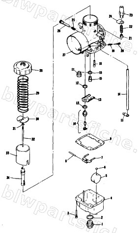 CARBURETOR diagram
