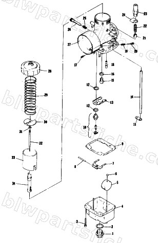 CARBURETOR diagram