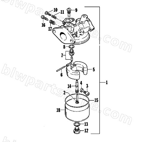 CARBURETOR diagram