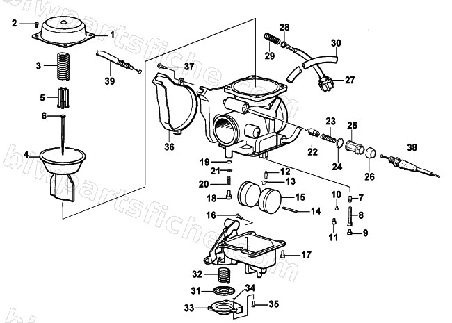 CARBURETOR diagram