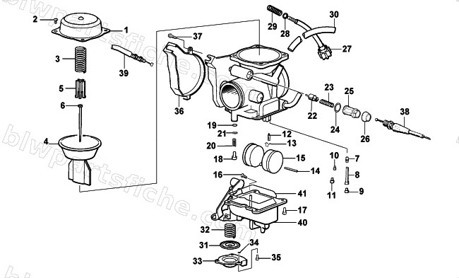 CARBURETOR diagram