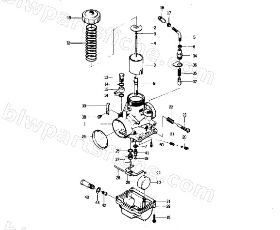 CARBURETOR diagram