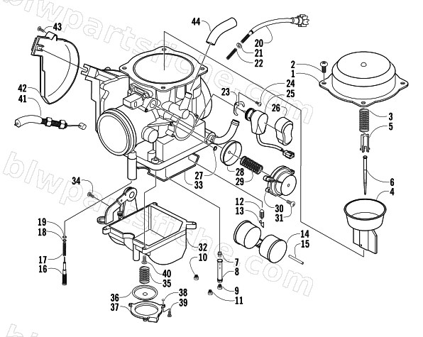 CARBURETOR diagram