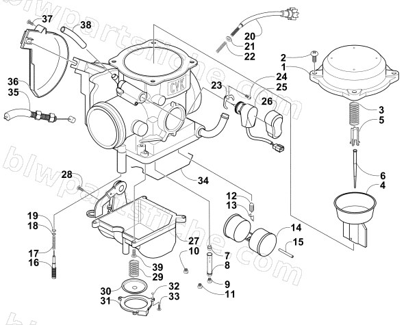 CARBURETOR diagram