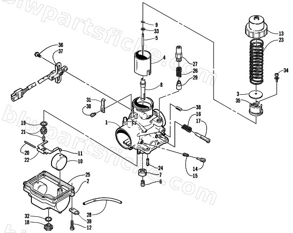 CARBURETOR diagram