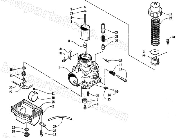 CARBURETOR diagram