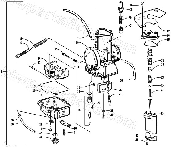 CARBURETOR diagram