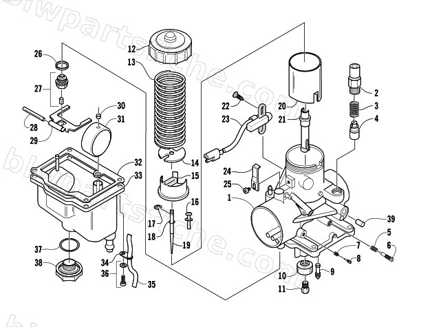CARBURETOR diagram