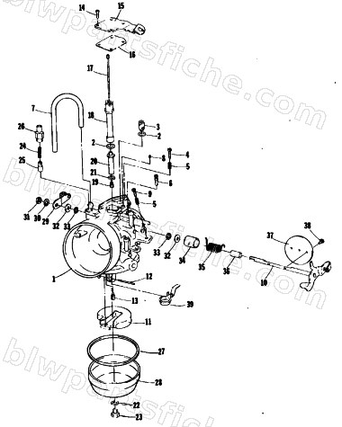 CARBURETOR diagram