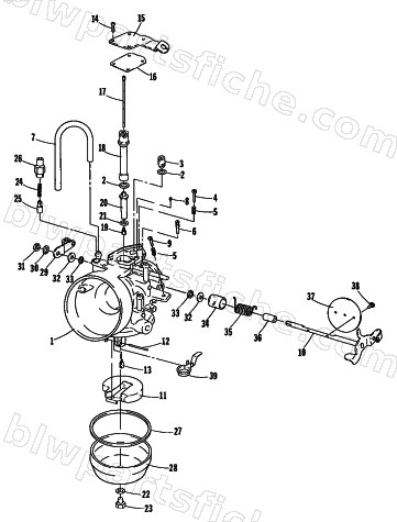 CARBURETOR diagram