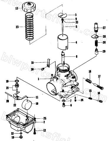 CARBURETOR diagram