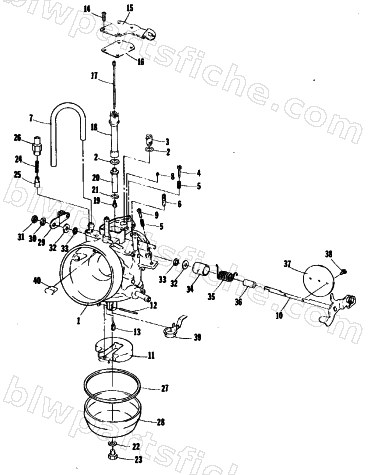 CARBURETOR diagram