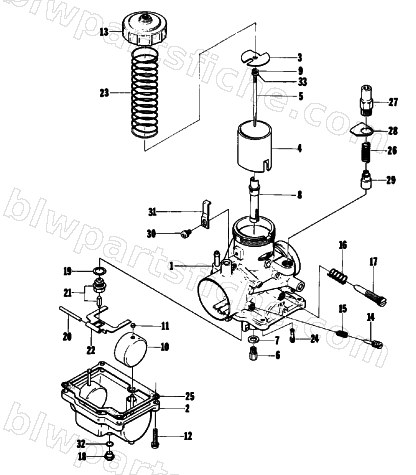 CARBURETOR diagram