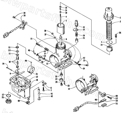 CARBURETOR VM36 diagram