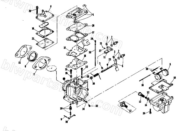 CARBURETOR WF-7 diagram