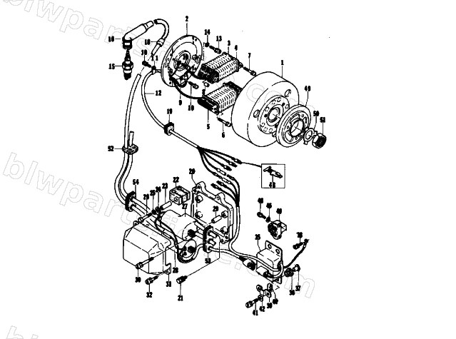 CD IGNITION SYSTEM diagram