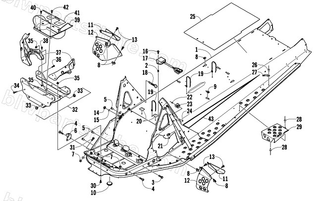CHASSIS ASSEMBLY diagram