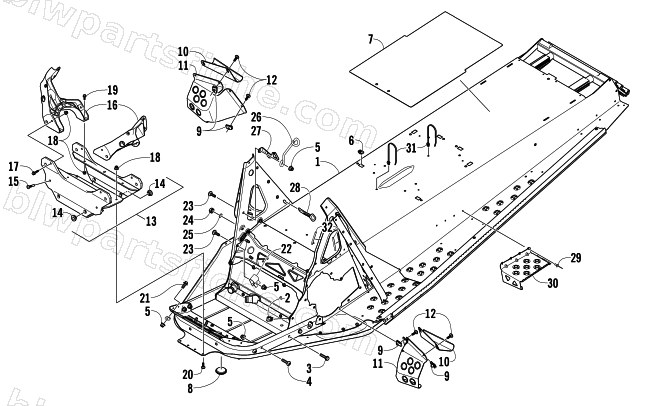 CHASSIS ASSEMBLY diagram