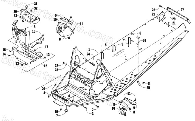 CHASSIS ASSEMBLY diagram