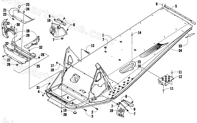 CHASSIS ASSEMBLY diagram