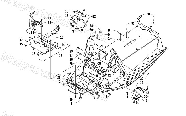 CHASSIS ASSEMBLY diagram