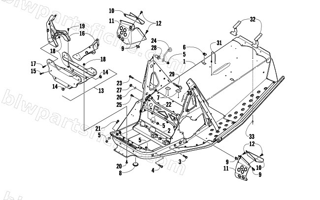 CHASSIS ASSEMBLY diagram