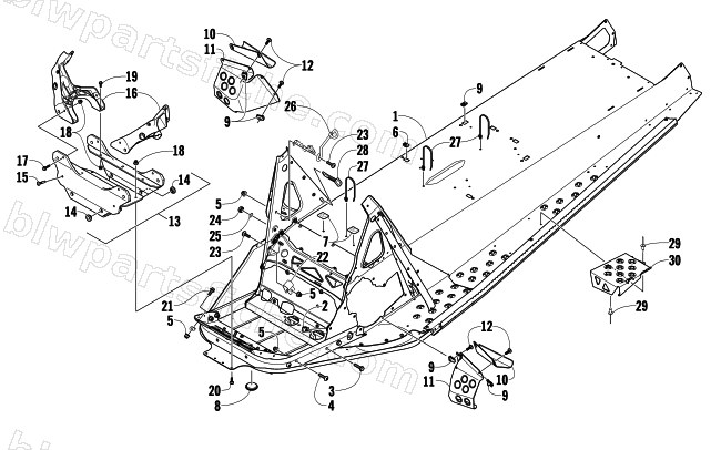 CHASSIS ASSEMBLY diagram