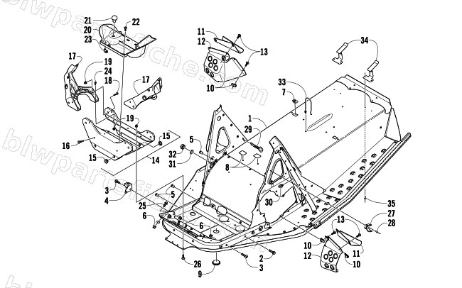CHASSIS ASSEMBLY diagram