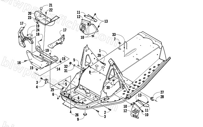 CHASSIS ASSEMBLY diagram