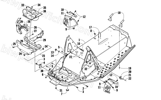 CHASSIS ASSEMBLY diagram